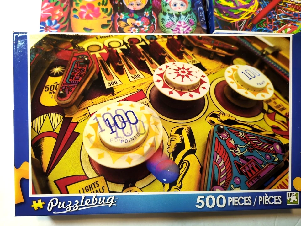 Puzzlebug/CraZArt  Puzzles 500  pieces lot of 9   Grp #6 - Image 4 of 4