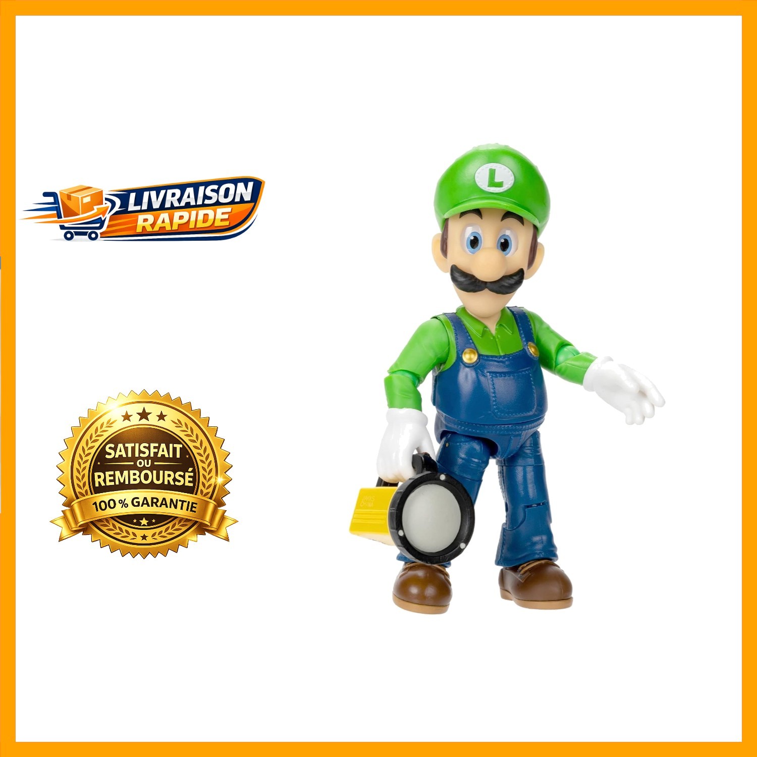 Figurine Lumineuse Luigi Super Mario Bros Idée Cadeau Geek Anniversaire