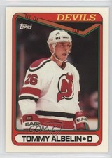 1990-91 Topps Tiffany Tommy Albelin #323 t4m