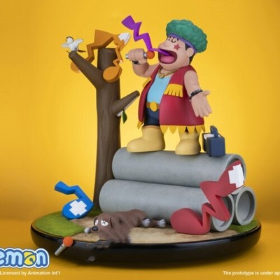 Creation At Works Collectibles Doraemon Big G Resin Model In Stock 1/6 H43cm New