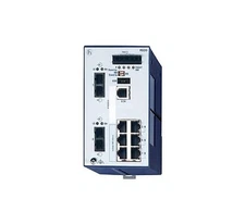 Hirschmann RS20-0800S2S2SDAEHH03.0.01 Rail Switch S/N:94343401907 