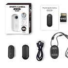 4K Magnetic Action Camera 64GB Waterproof Mini Body Cam for Motorcycle Riding — photo 2
