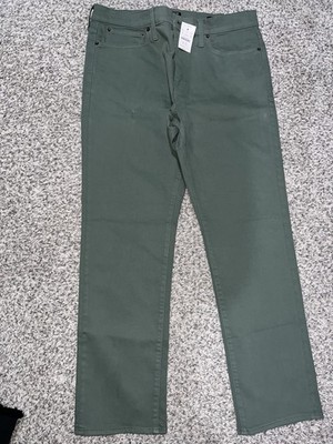 J Crew - Men s 34x30 - NwT - Straight Leg - Garment Dye - Brand New - Work Wear 