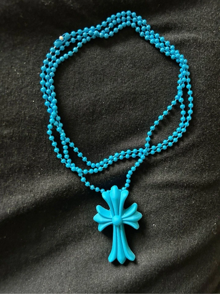 Силиконовый мистический крест ожерелье - прочный и водонепроницаемый кулон. - Изображение 3 из 4