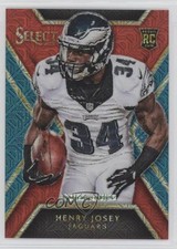 2014 Panini Select Rookies Red Mojo Prizm 71/75 Henry Josey #152 fm0