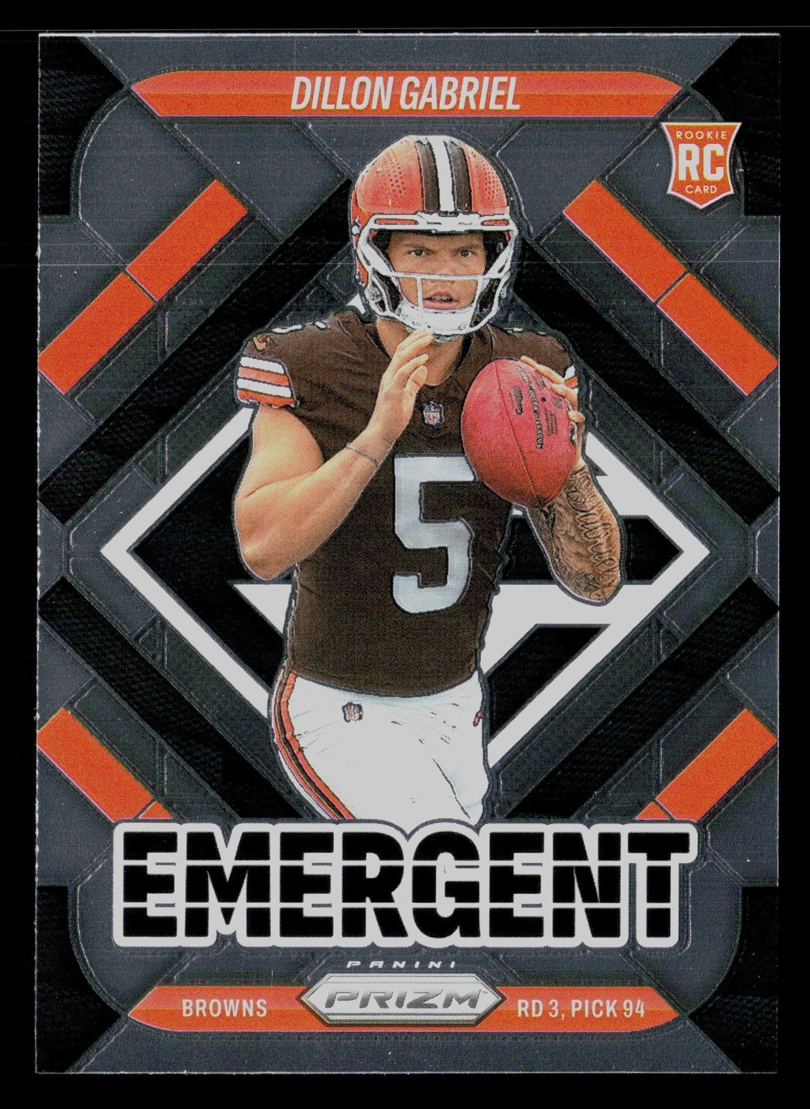 2025 Panini Prizm #18 Dillon Gabriel Emergent