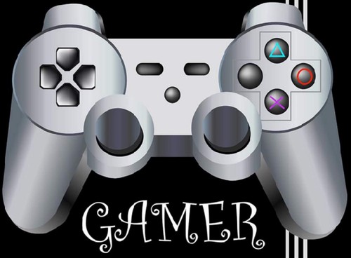 Gamer Bettwäsche-Set 135x200 80x80 Baumwolle Gaming Controller Zocker Bettzeug - Bild 4 von 5