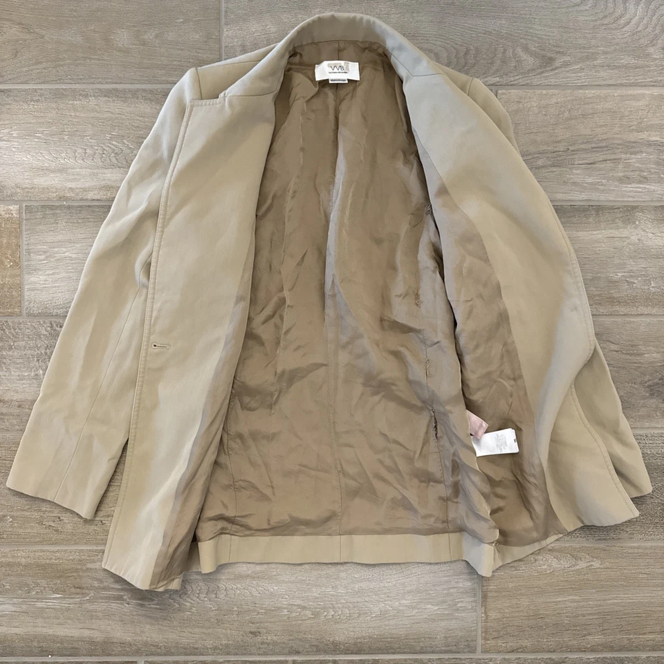Chaqueta Traje Victoria Beckham Beige Talla 2 Foto 4 de 4