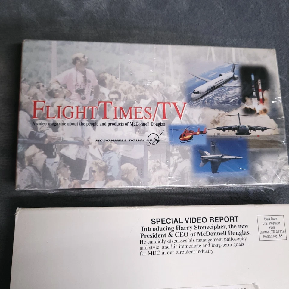Flight Times TV McDonnell Douglas VHS Magazine No. 5 + Special Video Report - Image 2 of 4