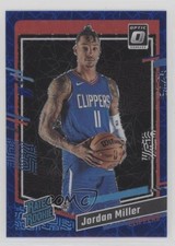 2023-24 Panini Donruss Optic Rated Rookie Blue Velocity Prizm Jordan Miller 5u3