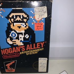 RARE Hogan's Alley Nintendo 1985 NES Black Box CIB 1986