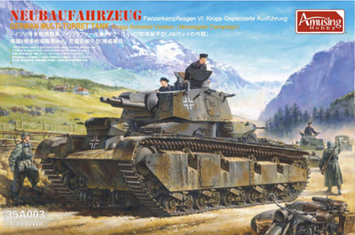 Amusing Hobby 35A003 1/35 Neubaufahrzeug Krupp Version