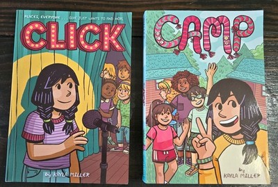 Click & Camp by Kayla Miller Graphic Novels Set