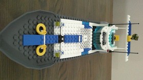 CITY: Police Boat (7287) 100% Complete w Minifigures, Instructions & Stickers
