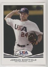2011 Topps USA Baseball Team Jordan Sheffield #USA-38 0nr3