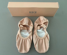 New Size 4 Bloch Womens/Girl Elation Canvas Split Sole Ballet Shoes Style S0217L