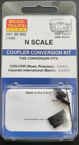 N MICRO TRAINS 001 30 002 Acoplador Kit Conversión 1048 Con-Cor | Zustand: New