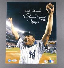 Mariano Rivera Signed/Autographed 8x10 Photo Steiner COA New York Yankees (B)