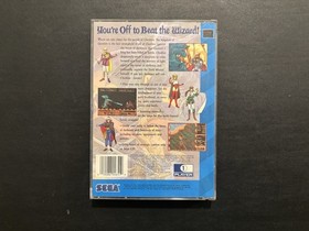 Dark Wizard (Sega CD, 1994) Missing Manual Includes Disc & Back Art Tested Works