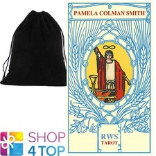 RWS TAROT PAMELA COLMAN SMITH DECK CARDS ESOTERIC LO SCARABEO WITH VELVET BAG