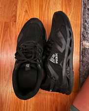 Rbk Men s Black Low Top Lace-Up Athletic Snea...
