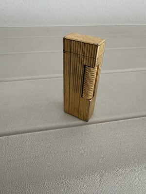 Dunhill Rollagas Feuerzeug, Gold 24163