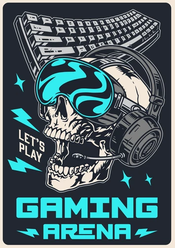 Gaming Gamer Area Do Not Disturb Sign Self Adhesive Vinyl Sticker