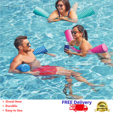 2 Pk Deluxe Triple Dipped Vinyl Pool Noodle H...