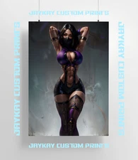 Mileena Mortal Kombat Poster Print - No Frame
