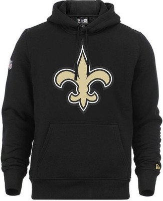 New Era - NFL New Orleans Saints Team Logo Hoodie - Schwarz