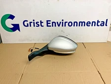 2013 PEUGEOT 208 N/S PASSENGER SIDE ELECTRIC DOOR WING MIRROR SILVER     (501)