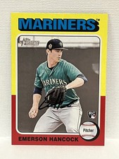 2024 Topps Heritage Baseball - #320 Emerson Hancock (RC)