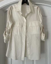 Tom Ford Pockets Roll Tab Sleeves Shirt 100% ...