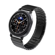 Samsung Galaxy Watch8 Series Metal Band with Bezel Ring Sticker L 44mm BLACK