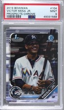 2019 Bowman Chrome Prospects Victor Mesa Jr #BCP-104 PSA 9 MINT 6ns