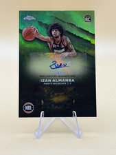 Izan Almansa 2025 Topps Chrome NBL #A-IZ Perth Wildcats Auto Refractor RC