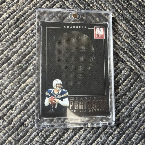 2013 Panini Elite Portraits Silver Philip Rivers #16  - Afbeelding 1 van 2