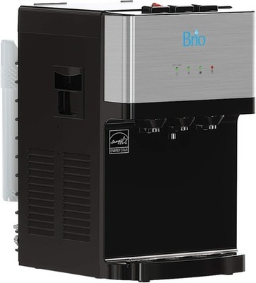Brio Countertop Self Cleaning Bottleless Water Cooler Dispenser with Filtration