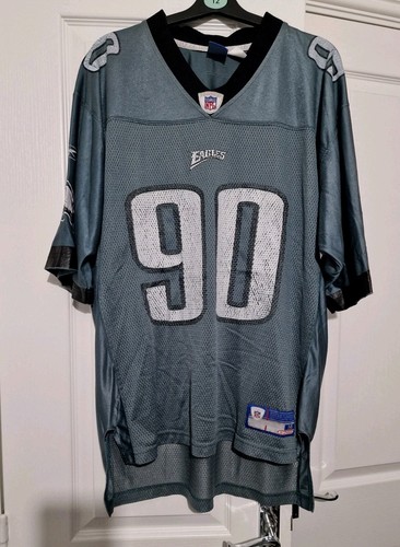 Vintage 90s Starter Corey Simon Jersey XL 52 Philadelphia Eagles #90 NFL - Picture 1 of 4