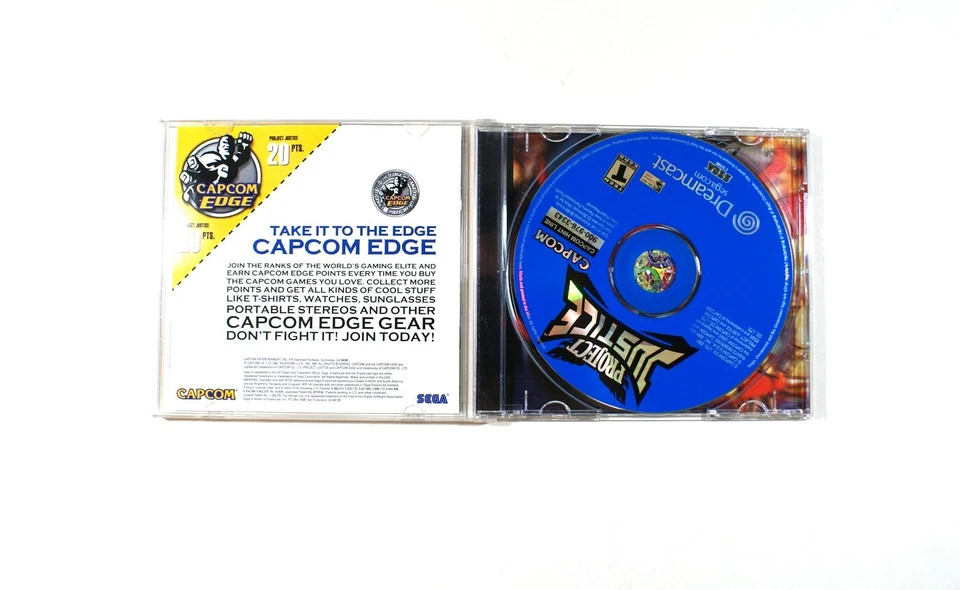 Project Justice Sega Dreamcast CIB Great Condition! - Image 3 of 4