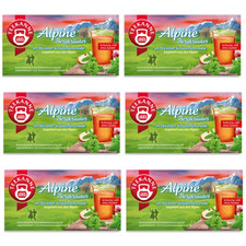 Teekanne Ländertee Alpine Bergkräuter  6er Pack  Kräuter Tee