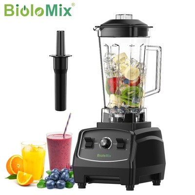BioloMix 2200W 2L BPA Free Commercial Blender   Heavy-Duty 3HP Ice Smoothie Juic