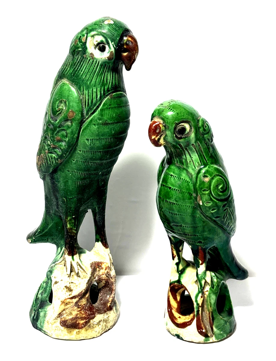 Bird Porcelain & Pottery 1900-1940 Antique Chinese Figurines