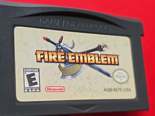Fire Emblem Game Boy Advance Nintendo GBA Authentic Saves Strategy RPG Multiplay - Picture 5 of 15