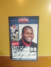 2010 D'Anthony Smith Signed Senior Bowl Rookie Card...Louisiana Tech. rookie card picture