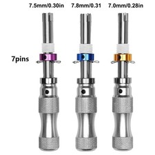 Tubular Cam Lock Set with Keys, 3 Pack, for Cabinet, Drawer,and Mailbox Security