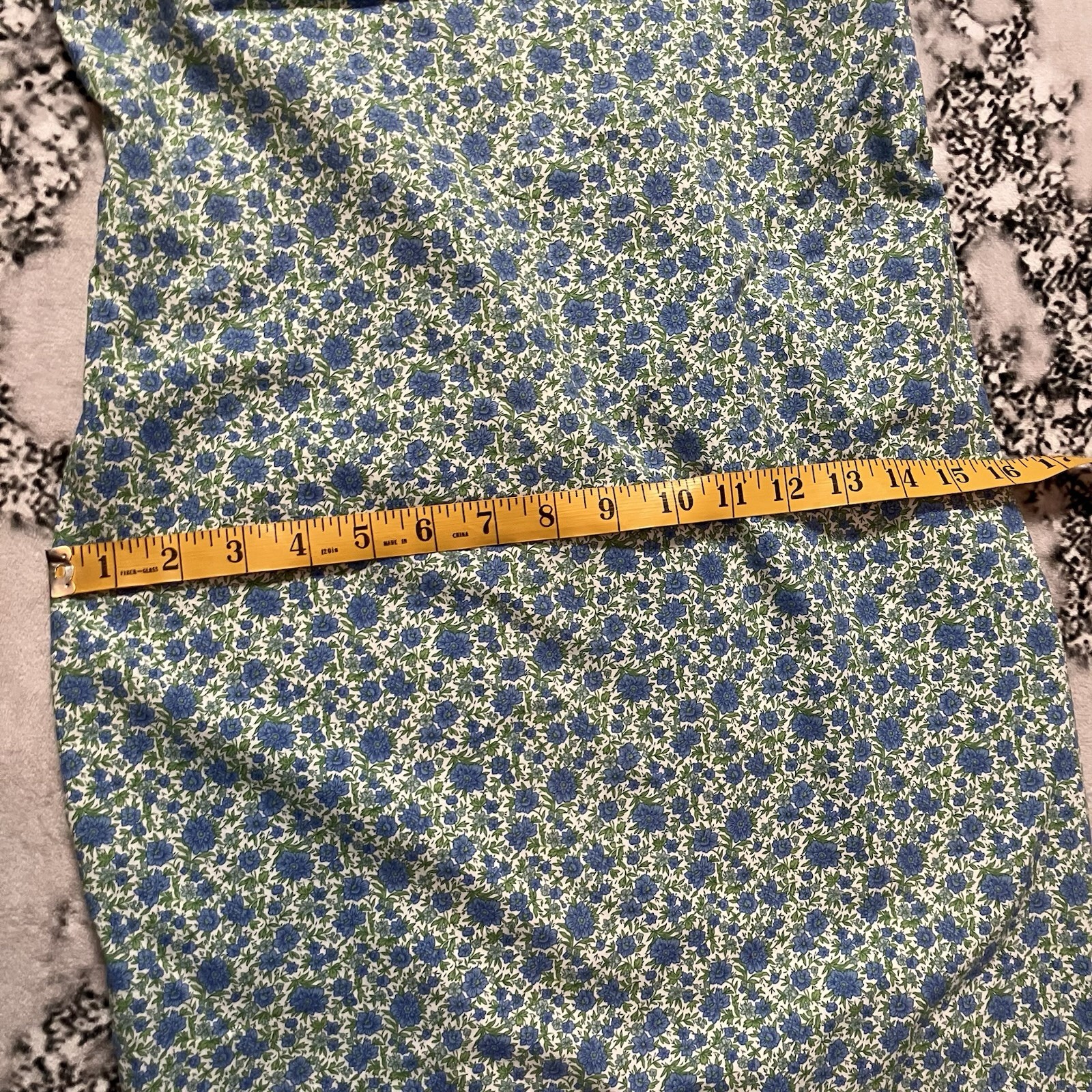 Ralph Lauren Sport Dress Womens Size 4 Blue Green Multi Floral Shift Vtg thumbnail 3