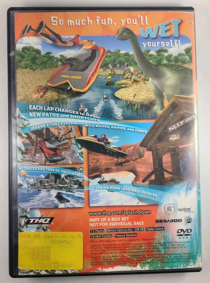 Tetris World Variant Splashdown Mojo Pop Cap Hit PlayStation Ps2 Game Bundle Lot - Image 3 of 4