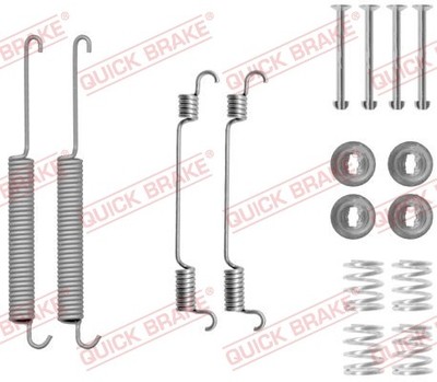 Original QUICK BRAKE Kit Accessori Freno A Mano 105-0016 Per Opel