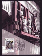 AUSTRALIA 1994,  FRIENSHIP BRIDGE  THAILAND - LAOS, Scott 1371 on MAXI CARD